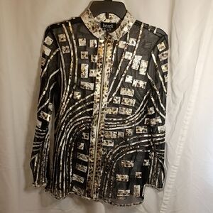 Berek Artistic Black and White Blazer